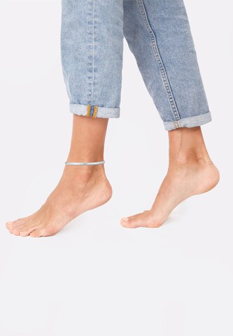 ELLI PREMIUM Foot jewelry in Silver: front