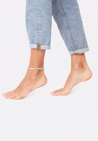 ELLI PREMIUM Foot Jewelry in Silver: front