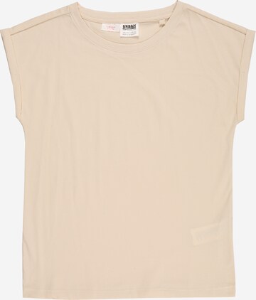 T-Shirt Urban Classics en beige : devant