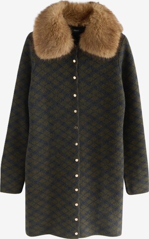 Next Плетена рокля в зелено: отпред