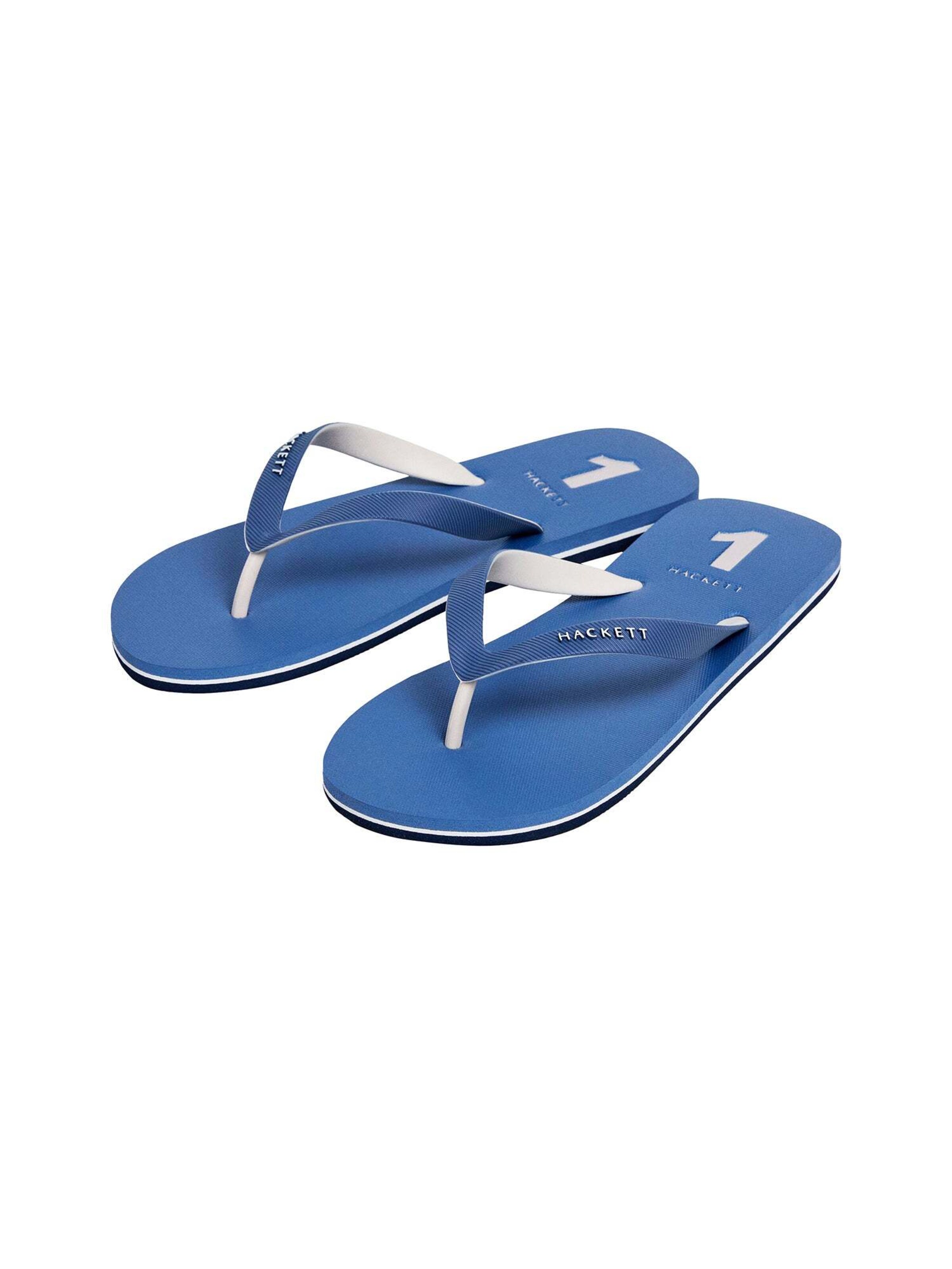 Tongs 'Capri Numbers' Hackett London en bleu