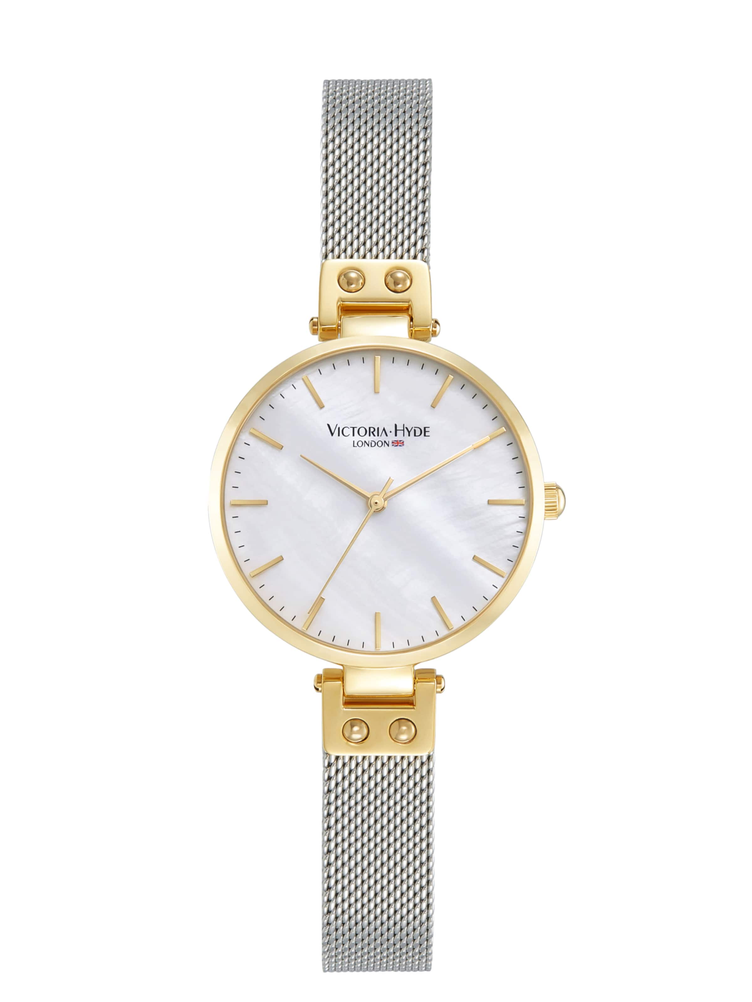 Victoria Hyde Analoginen kello värissä hopea