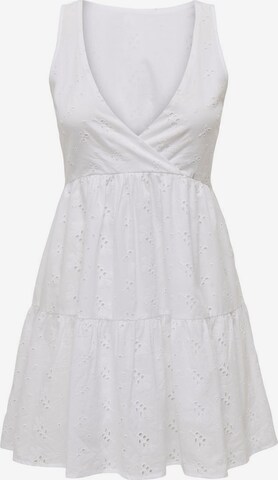 Robe JDY en blanc : devant