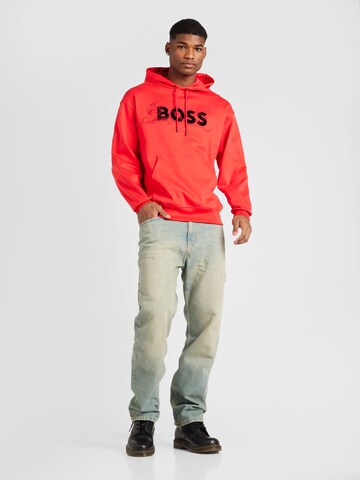 BOSS Black Sweatshirt 'Sullivan' in Rood