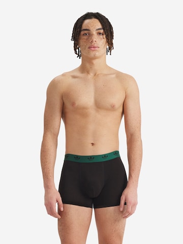 ADIDAS ORIGINALS Boxer shorts ' Comfort Flex Cotton ' in Black: front