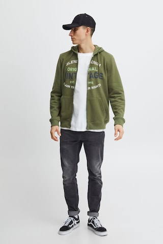 BLEND Sweat jacket in Green