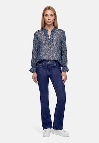 Chemisier Betty Barclay en bleu