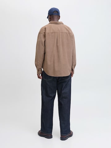 Fit confort Chemise 'JORINWOOD' JACK & JONES en marron