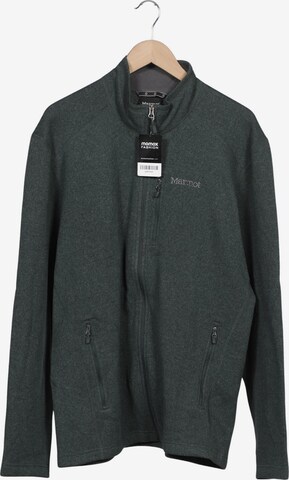 Marmot Strickjacke XL in Grün: Vorderseite