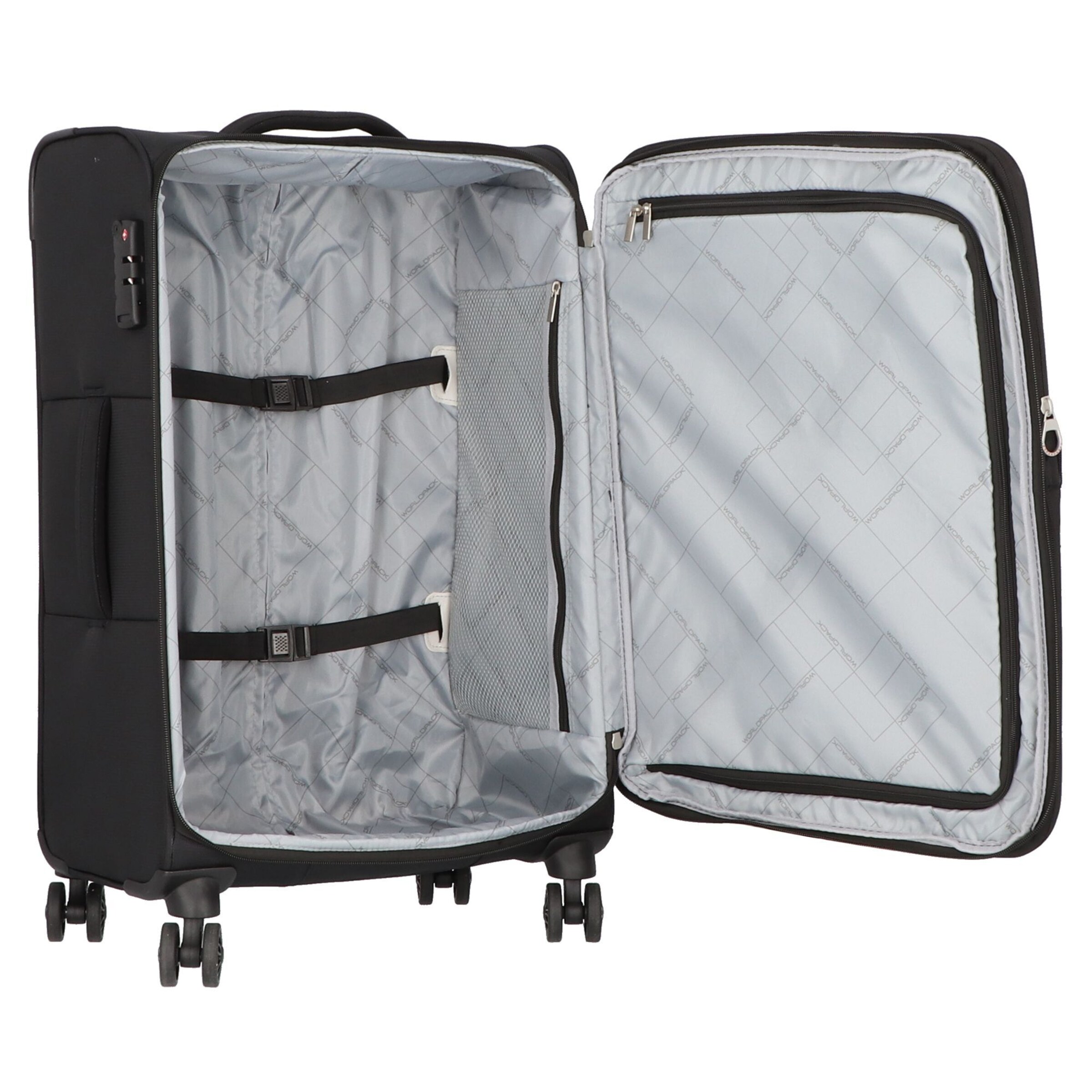 Worldpack Suitcase Set in Black