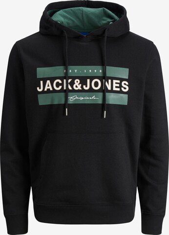 JACK & JONES Mikina 'Friday' – černá: přední strana