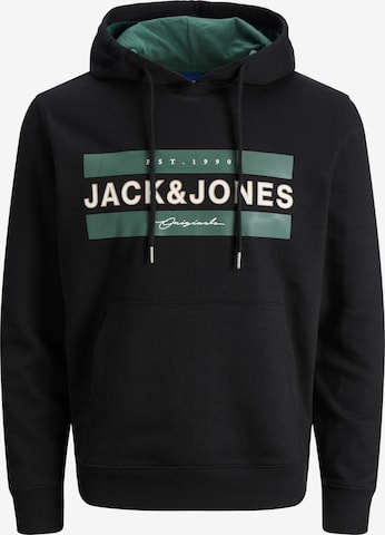 JACK & JONES Sweatshirt 'Friday' in Zwart: voorkant