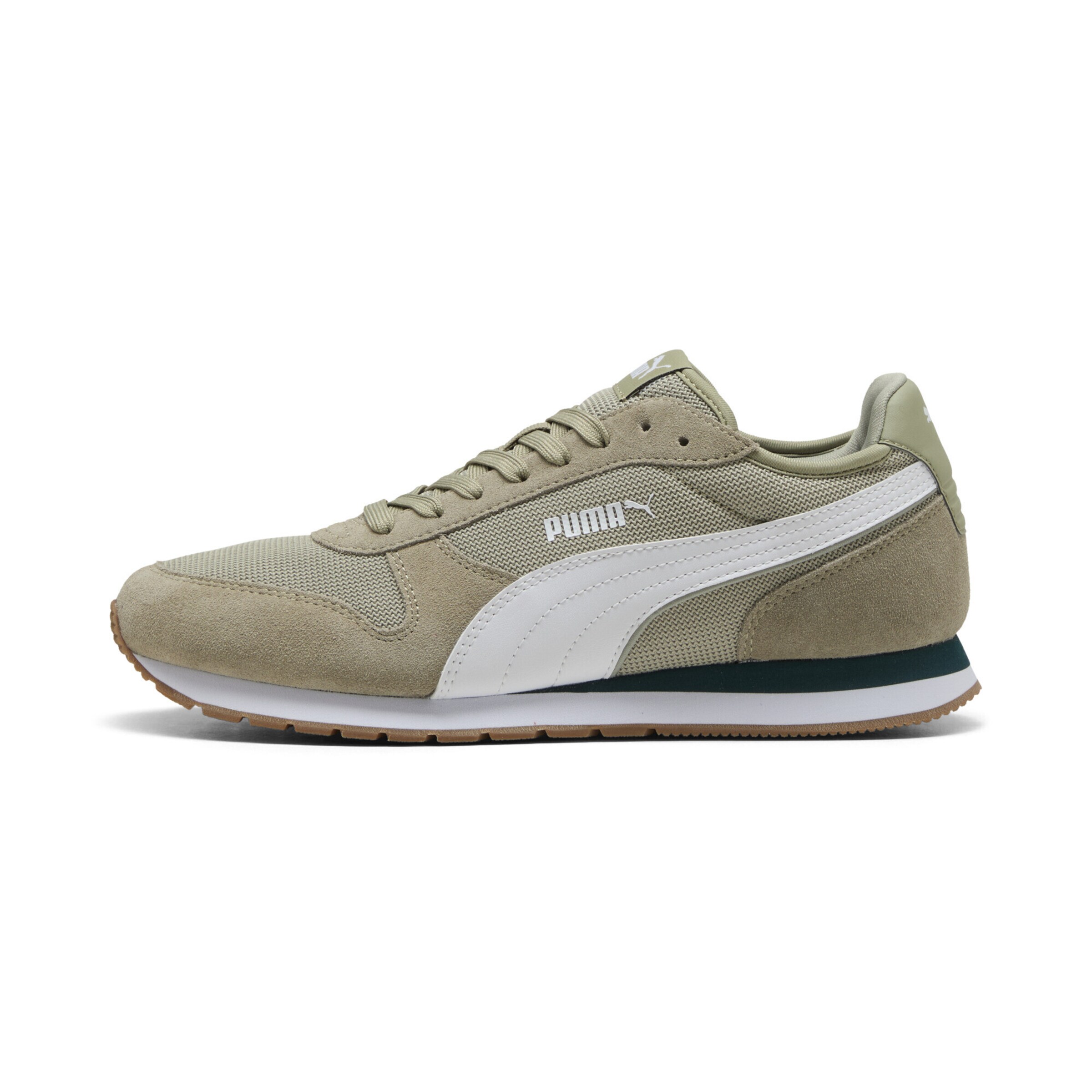PUMA Platform trainers 'St Miler' in Green: front