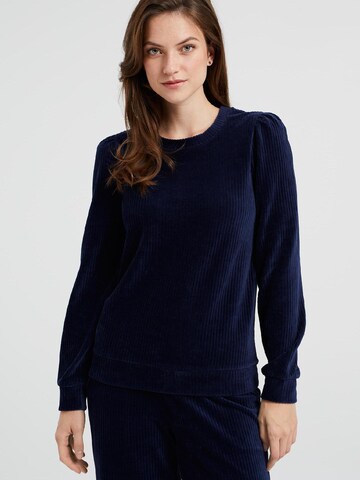 WE Fashion Sweatshirt in Blauw