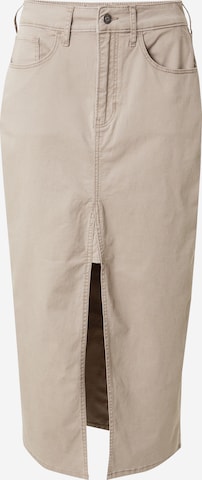 HOLLISTER - Falda en marrón: frente
