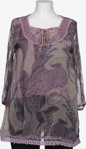 REPEAT Bluse L in Lila: Vorderseite