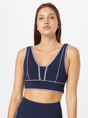 ABOUT YOU - Top desportivo 'Leanne' em azul: frente