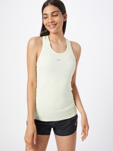 NIKE Sports top in Green: front