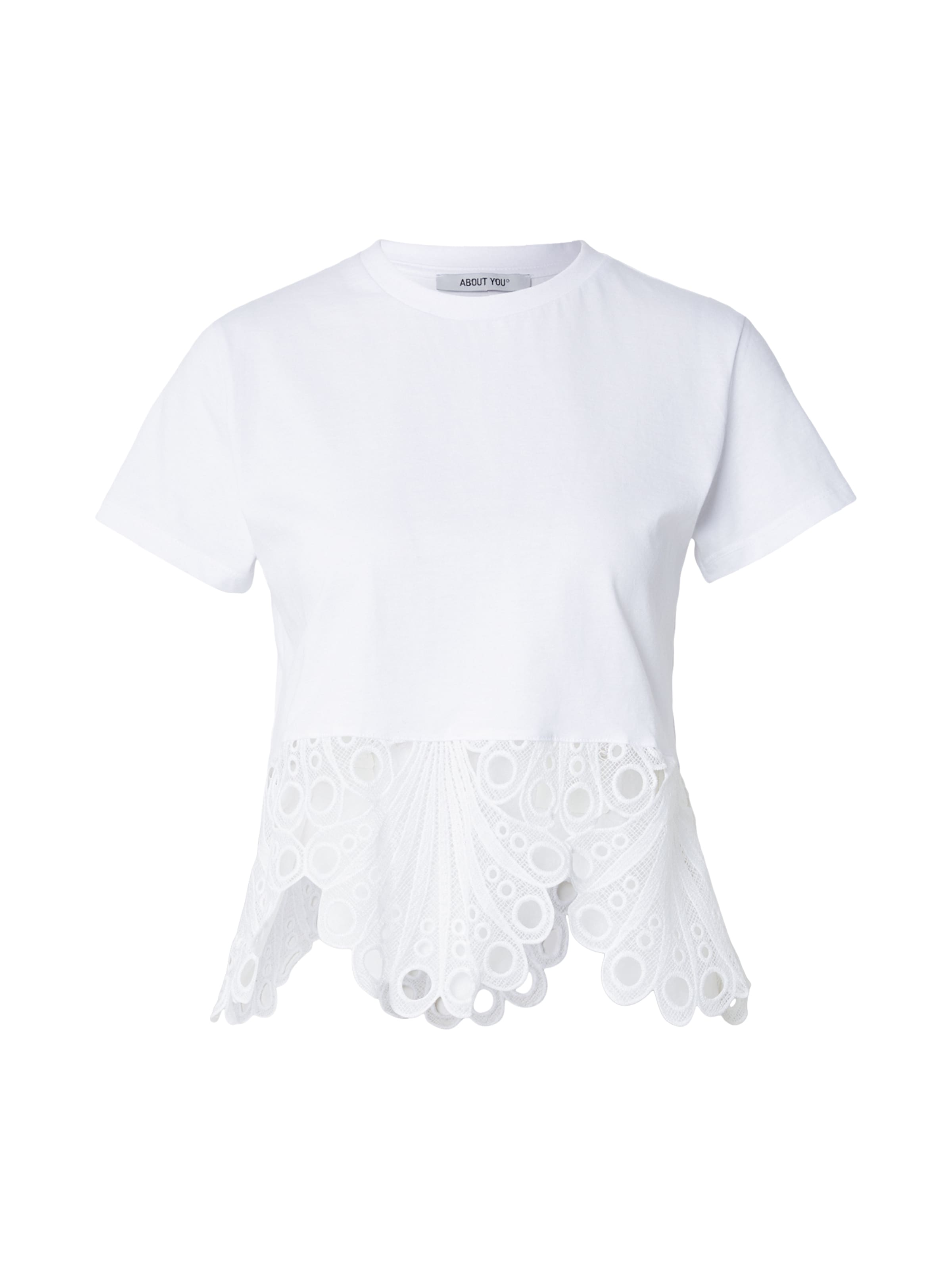 ABOUT YOU Shirt 'Lotte' in White: front