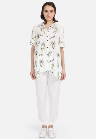 HELMIDGE Blouse in White: front