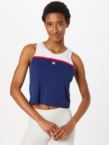 FILA Top 'Baabe' | modra barva: sprednja stran