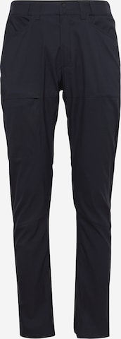 PEAK PERFORMANCE Slimfit Outdoorbroek in Zwart: voorkant