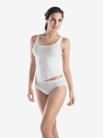 Hanro Top ' Touch Feeling ' in White: front