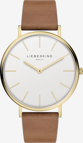 Liebeskind Berlin - Reloj analógico en marrón: frente