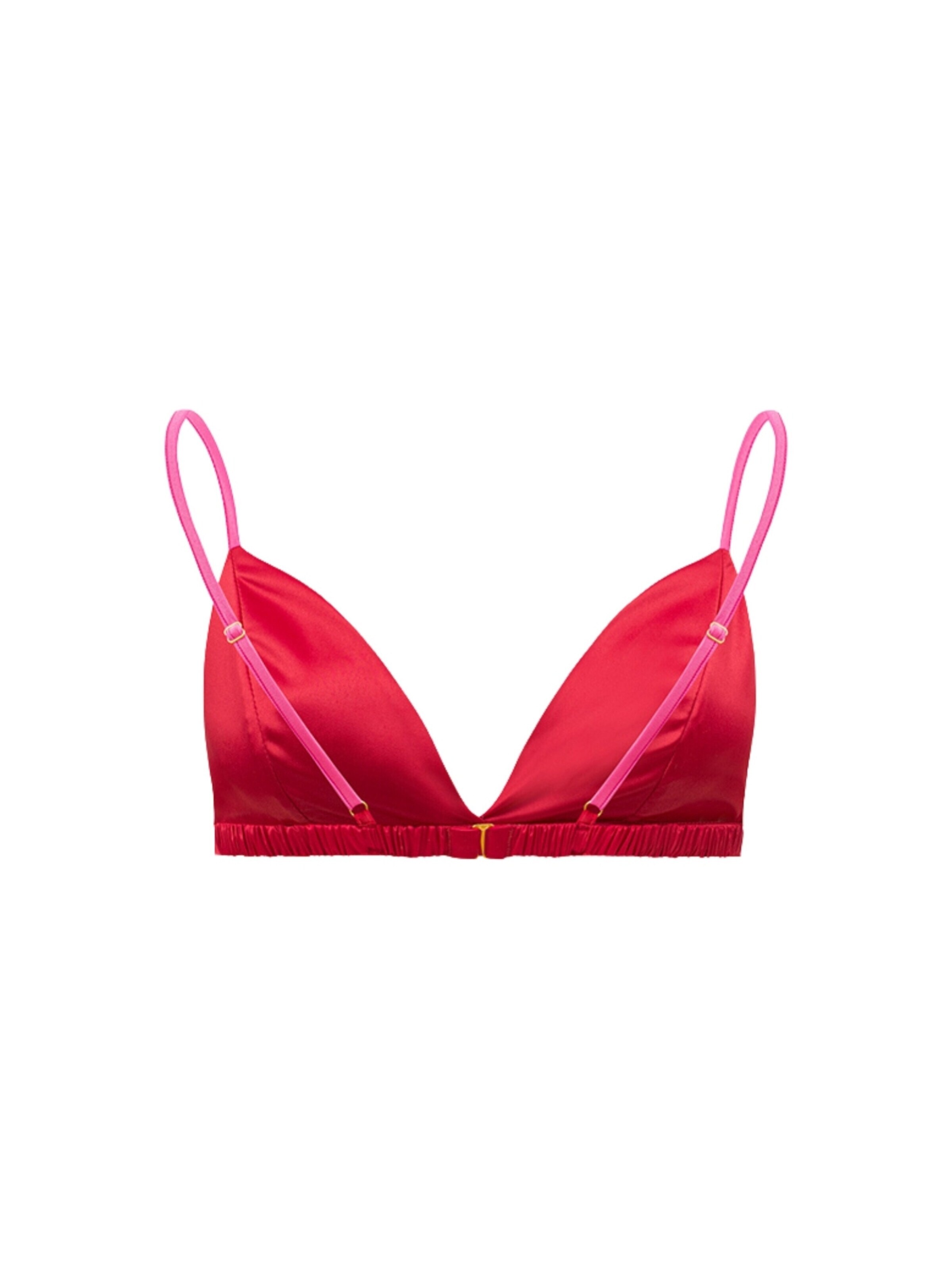 Triangolo Top per bikini 'French Kiss' di EKCENTRIK in rosa