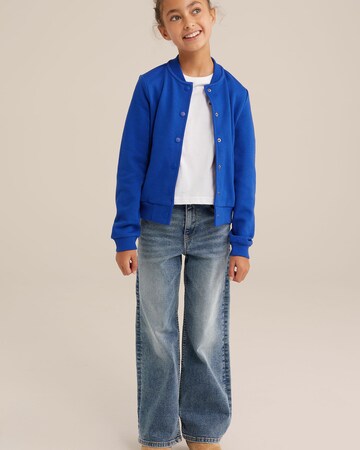 Veste mi-saison WE Fashion en bleu