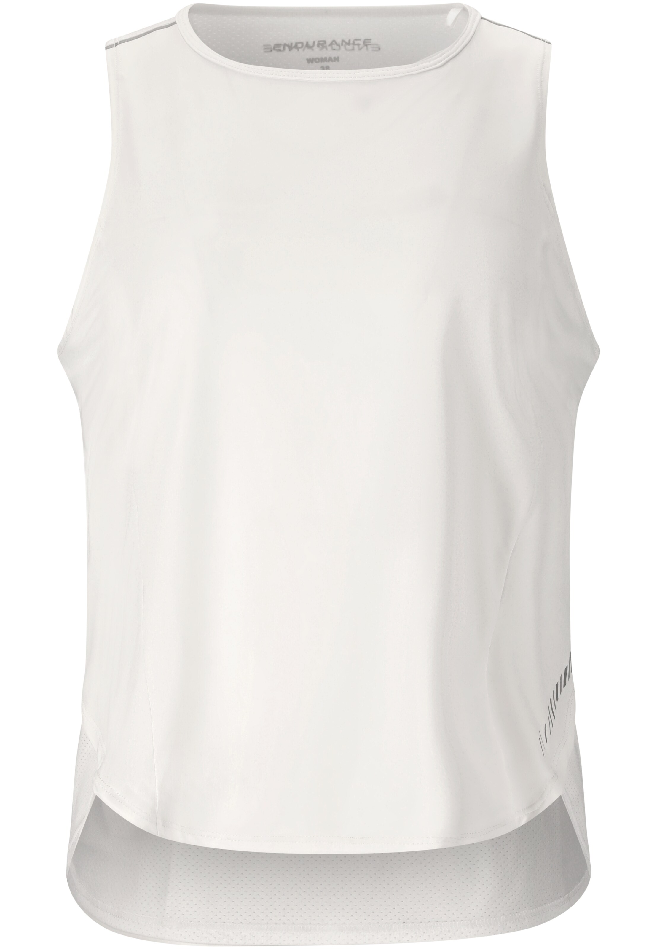 ENDURANCE Sporttop 'Barrbara' in Wit: voorkant