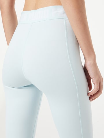 PUMA Skinny Workout Pants in Blue