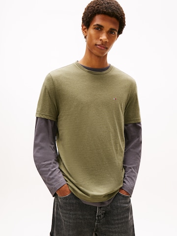 Tommy Jeans T-Shirt 'JASPE' in Grün: Vorderseite