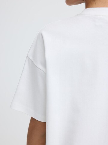 Oxmo T-Shirt-Kleid ' OXNSandy ' in Weiß