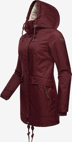 Ragwear Zimska jakna 'Tunned' | rdeča barva