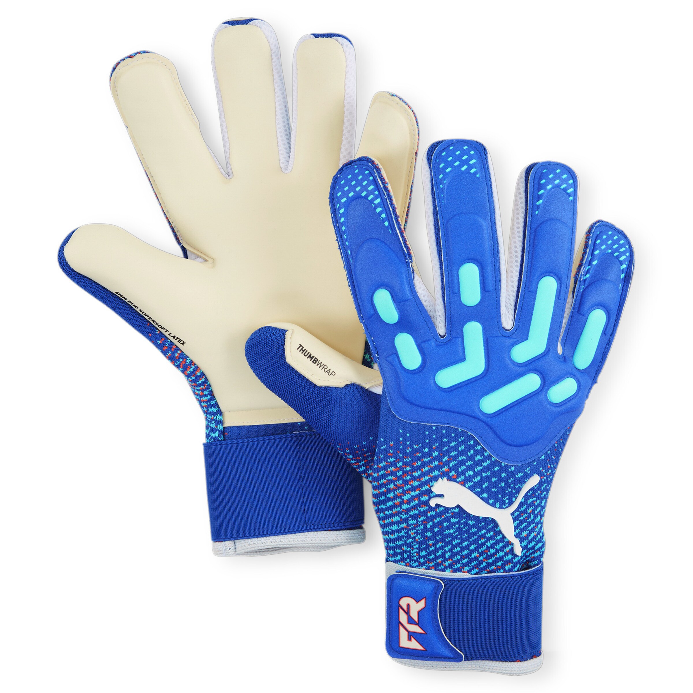 Gants de sport 'Future Pro Hybrid' PUMA en bleu : devant