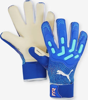 PUMA Sporthandschoenen 'Future Pro Hybrid' in Blauw: voorkant