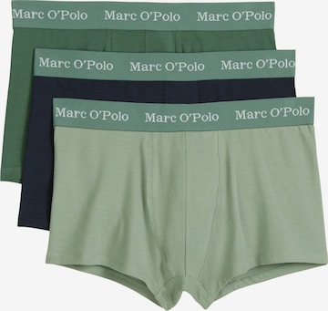 Marc O'Polo Boxershorts 'Trunk Essentials' in Grün: Vorderseite