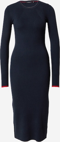 SCOTCH & SODA Knitted dress in Blue: front