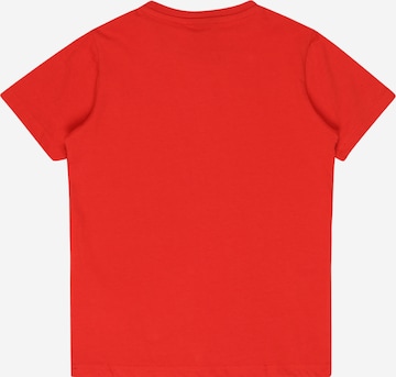 raudona Champion Authentic Athletic Apparel Marškinėliai