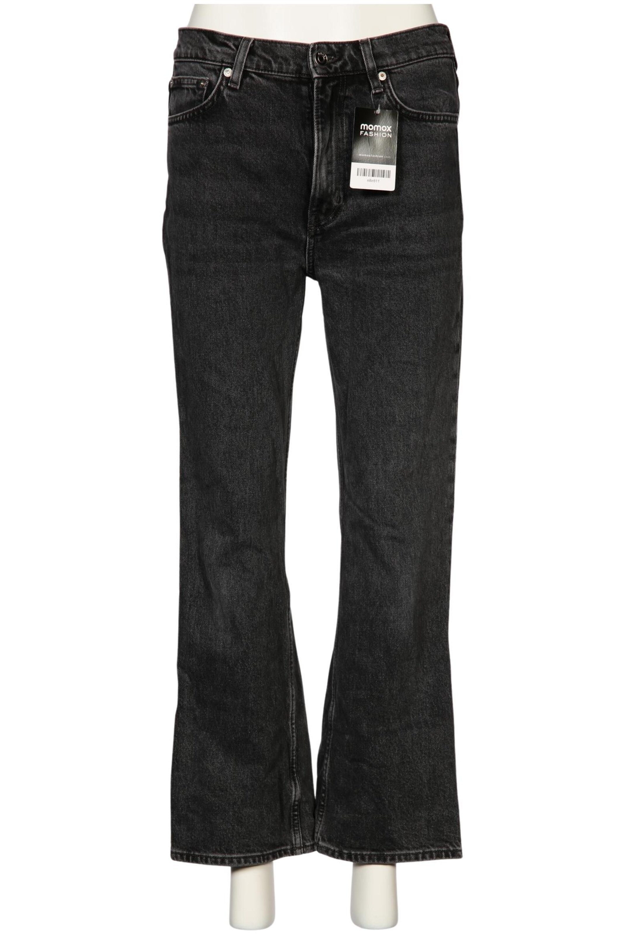 Arket Jeans in 28 in Black: front