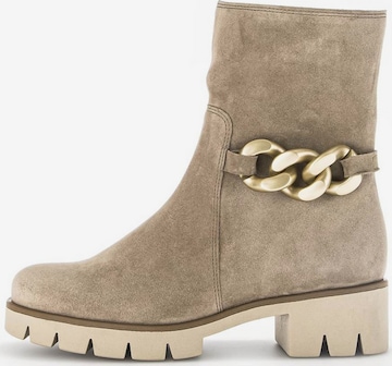 GABOR Ankle Boots in Beige: front