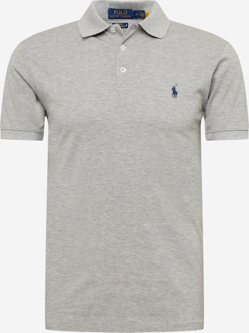 Coupe slim T-Shirt Polo Ralph Lauren en gris : devant