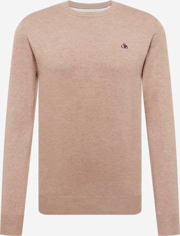 SCOTCH & SODA Sweater in Beige: front