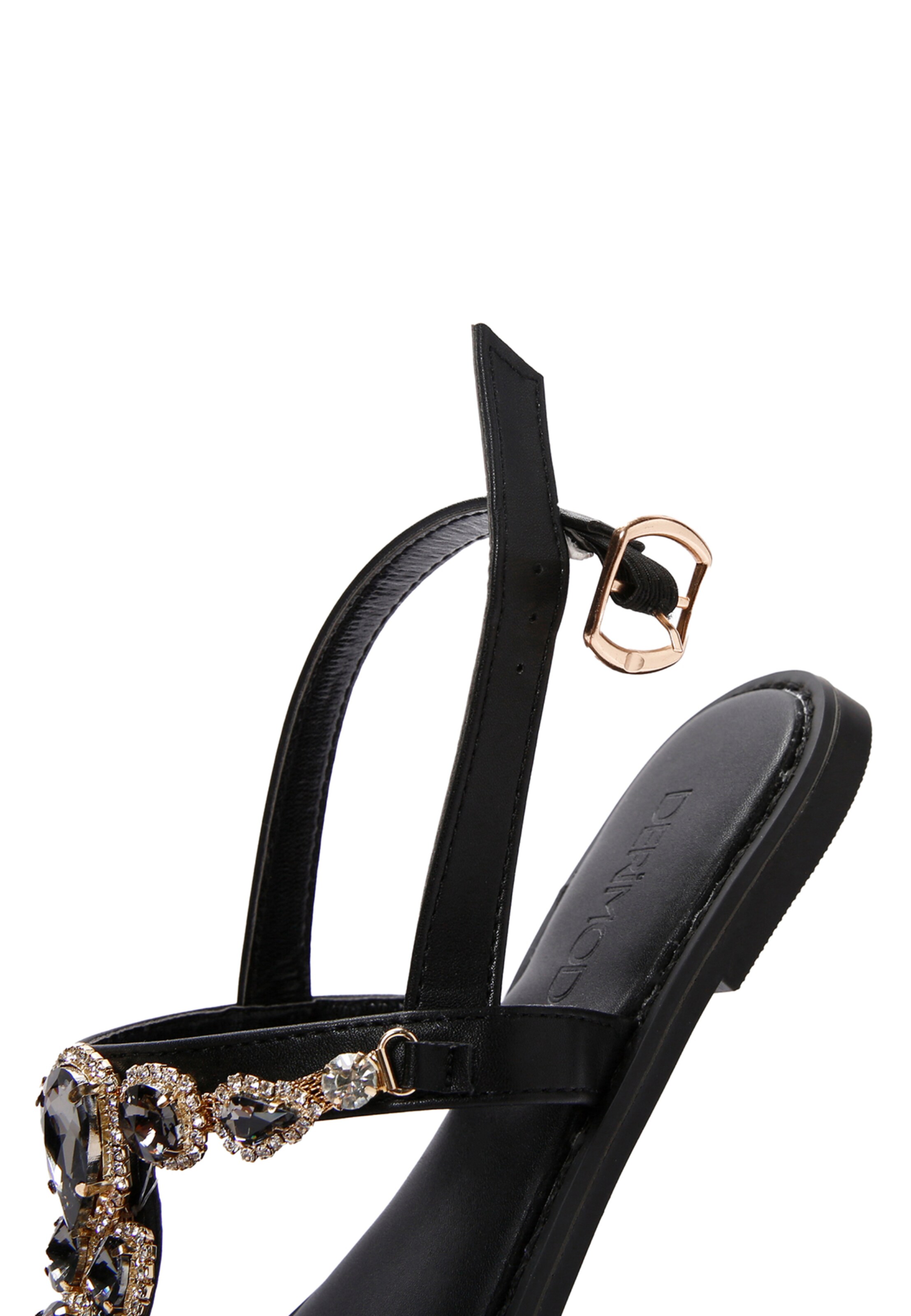 Derimod Sandale in Schwarz