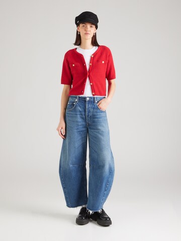 Cardigan 'VITUT' VILA en rouge