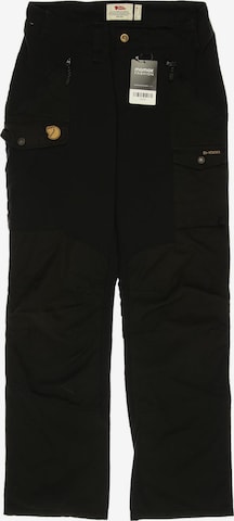 Fjällräven Pants in S in Black: front