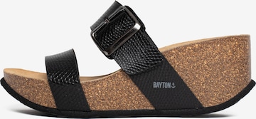 Bayton Sandaalit 'NEWCASTLE' värissä musta: etupuoli