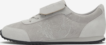 pilka Ed Hardy Sportbačiai be auliuko 'Crawling Dragon': priekis