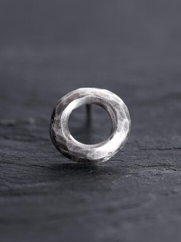 REYTEL Oorbel 'VOLCANO' in Zilver